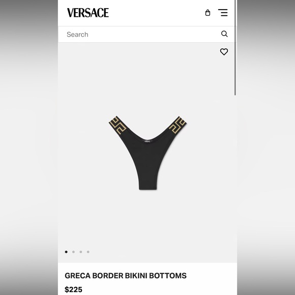 Versace Greca Border Bikini Top & Bottom - Picture 10 of 10